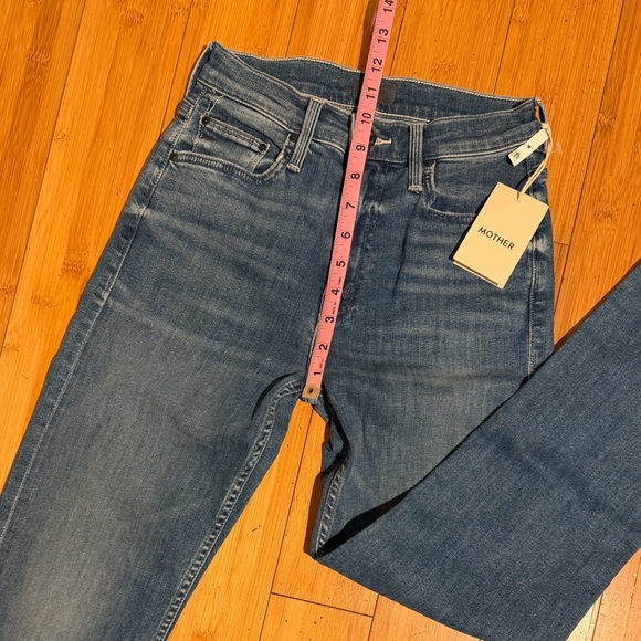 NWT MOTHER The Mid Rise Ankle Rider in Wish On A Star Size 25 - Picture 14 of 16